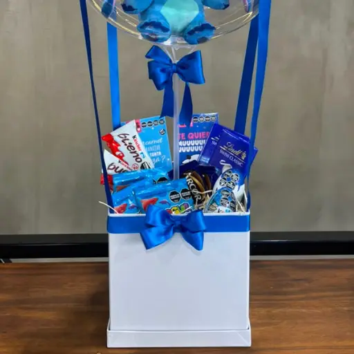 Box aerostatico stitch azul